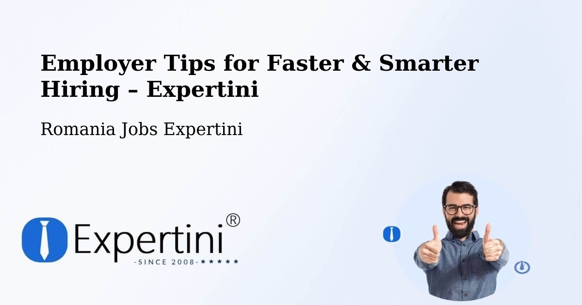 Employer Tips for Hiring & Recruitment – Studinița - Studinița, Romania Jobs Expertini