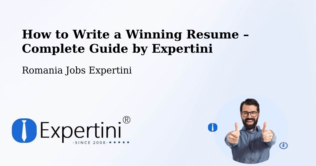 Resume Writing Guide for Job Seekers – Studinița - Studinița, Romania Jobs Expertini